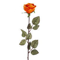 Umelá kvetina Ruža veľkokvetýá 72 cm, oranžová Umelá kvetina Ruža veľkokvetýá 72 cm, oranžová