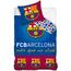 Bavlněné povlečení FC Barcelona Erby, 140 x 200 cm, 70 x 80 cm