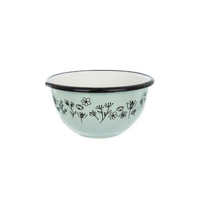 Orion LOUKA zománcozott tál 12 cm, zöld