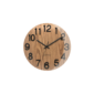 Zegar ścienny Lavvu Nord Black Oak, śr. 30 cm