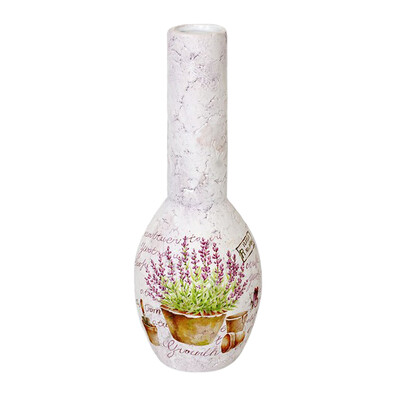 Keramická váza Levandule, 26 cm