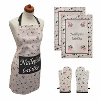 Kuchynský set Najlepšia babička, 4 ks Kuchynský set Najlepšia babička, 4 ks