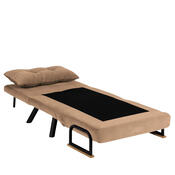 Sando Single Light Brown v2 fotel