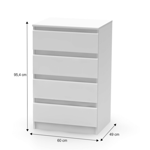 Komoda HANY NEW 014, biały