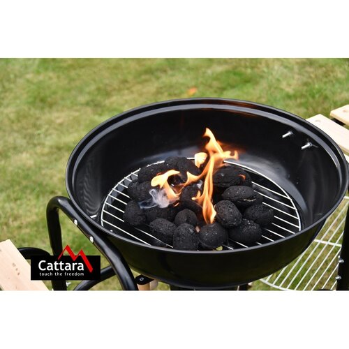 Cattara Grill na węgiel drzewny Messina, 93 x 102 x 47 cm