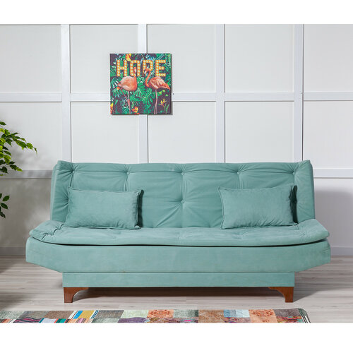 Canapea pat Kelebek Sea Green