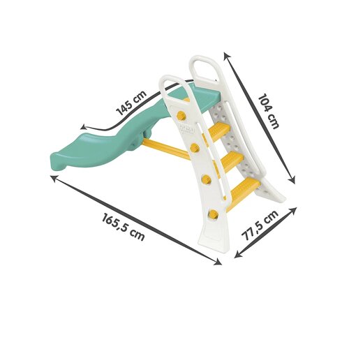 Dolu Veľká vodná šmýkačka, bielo-zelená