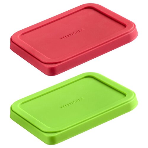 Westmark Set mit 2 Silikondeckeln, 10,5 x 8,5 cm