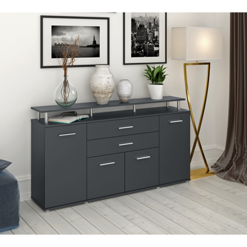 Skříňka HANOLA, grafit