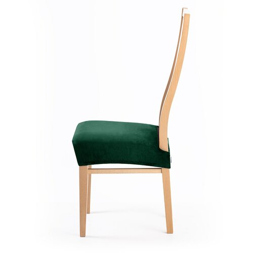 Restilo Husă elastică pentru scaun Sento verde închis, 40 x 40 + 5 cm