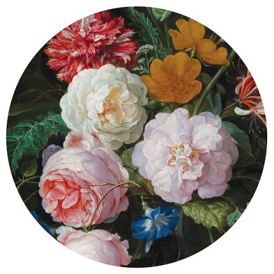Kör alakú fotó tapéta Régi festmény 125 x 125 cm ,2 részes