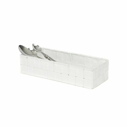 Compactor Organizator za predale L TEX, 30 x 12 x7 cm, bela