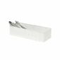 Organizator za predal Compactor L TEX, 30 x 12 x 7cm, bel