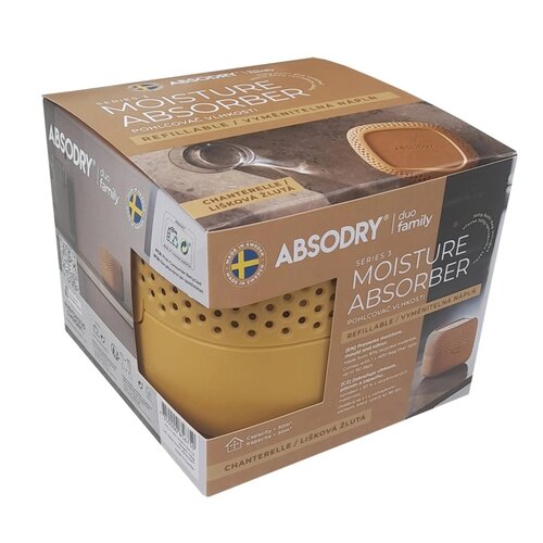 Everbrand Absodry поглинач вологи Duo Family Bag 3-series, до 30 м3, Chantarelle