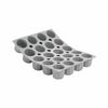 De Buyer 1856.21D silicon mucegai Mini Canelés ,20 buc