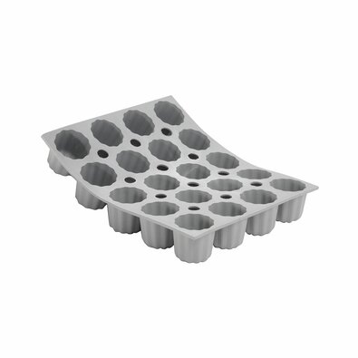De Buyer 1856.21D силіконова форма Mini Canelés, 20 шт.