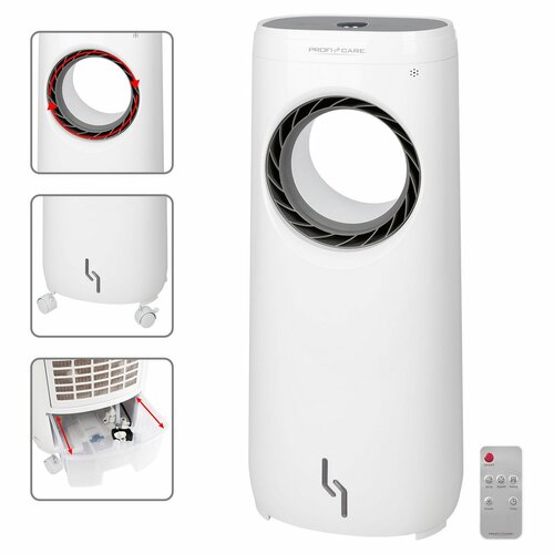 ProfiCare LK 3088 Wi-Fi ventilátor, fehér színben