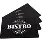 Suport farfurii cu două fețe Restaurant / Bistro, 42 x 29 cm, set 4 buc.