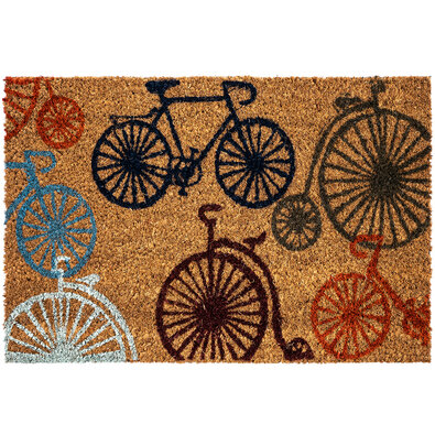 Kokosová rohožka Bicykle, 40 x 60 cm