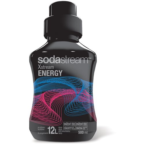 SodaStream Športový set fľaša 0,6 l + Sirup Energy