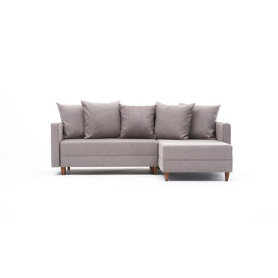 Eckklappsofa Bett Aydam Right Cream