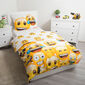 Jerry Fabrics Emoji 213 gyermek pamut ágynemű, 140 x 200 cm, 70 x 90 cm