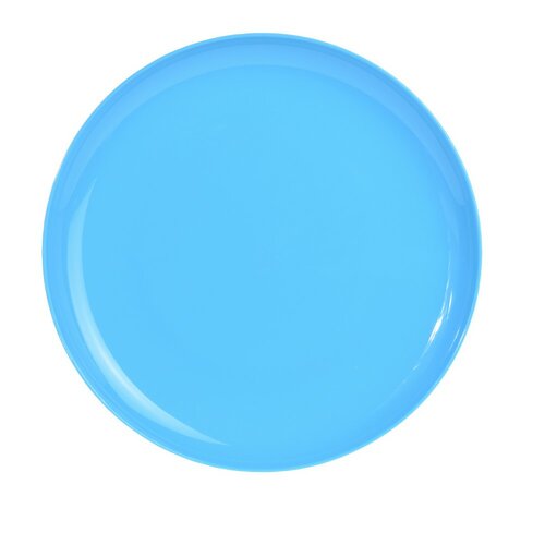 Picknick-Geschirrset aus Kunststoff, 31 Teile, Blau