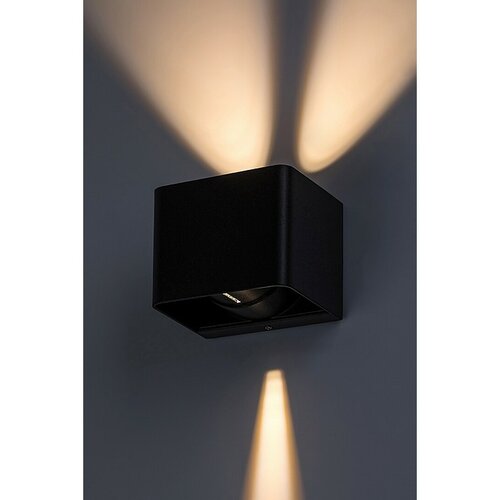 Rabalux 77168 zewnętrzna lampa ścienna LEDHallstatt, 10 W, antracyt