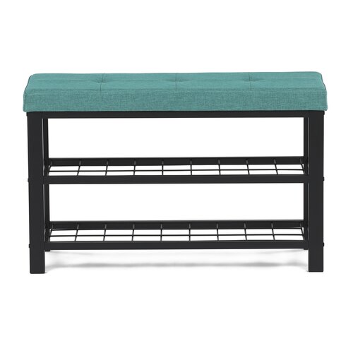 Raft pentru pantofi cu 2 rafturi, verde