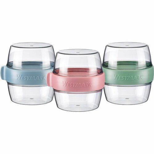 Westmark Zweiteilige Snackbox MAXI, 700 ml, mintgrün