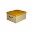 Compactor Pudełko do przechowywania składane Nordic, 50 x 40 x 25 cm, żółty