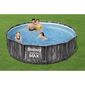 Bestway Nadzemný bazén Steel Pro MAX s filtráciou a schodíkmi, pr. 366 cm, v. 100 cm