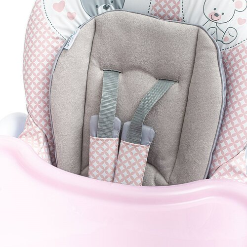 Baby Mix Dětská jídelní židlička Infant, růžová