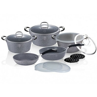 Berlinger Haus 13-teiliges Set Gray Stone Touch Line