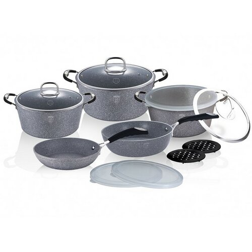 Berlinger Haus 13-teiliges Set Gray Stone Touch Line