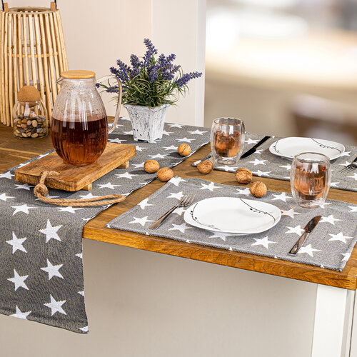 Prtljaga Stars siva, 33 x 48 cm