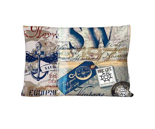 Matějovský Pościel bawełniana Sailing, 240 x 210 cm, 2 szt. 70 x 90 cm