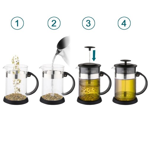 Altom French Press für Kaffee und Tee 800 ml