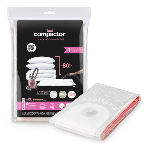 Compactor Sac depozitare în vid Bag Aspispace XL, 80 x 130 cm
