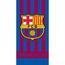FC Barcelona Stripes törölköző, 70 x 140 cm