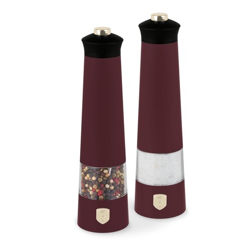 BerlingerHaus Elektrický mlynček na korenie a soľ Leonardo, 2 ks