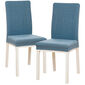 4Home Magic clean elasztikus székhuzat kék, 45 - 50 cm, 2 db-os szett