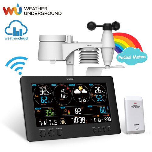 Sencor SWS 12500 WiFi meteostanica