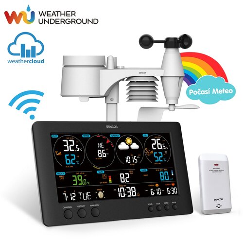 Sencor SWS 12500 WiFi stacja pogodowa