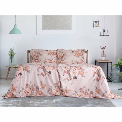 B.E.S. Petrovice Krepové posteljnina Top ClassValentina, 140 x 200 cm, 70 x 90 cm