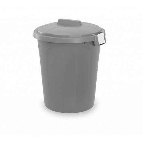 Odpadkový koš Dustbin, 25 l, šedá
