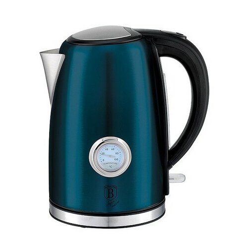 Berlinger Haus gyorsforraló termosztáttalAquamarine Metallic Line, 1,7 l, kék