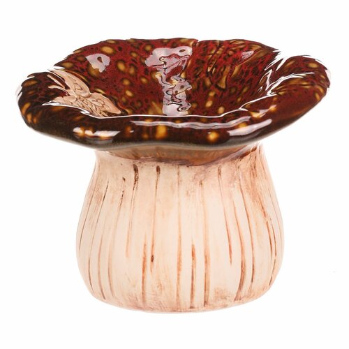 Keramična pijačka Houba tiger, 17 x 12 x 17 cm,keramika