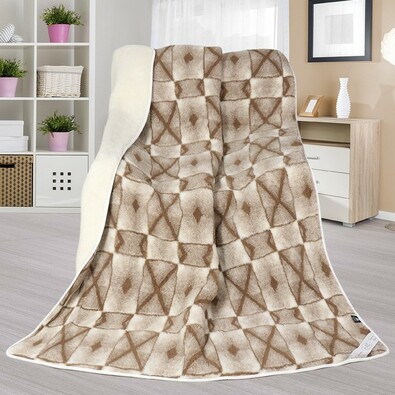 Volnena odeja Evropska merino DUO Križke, 155 x200 cm