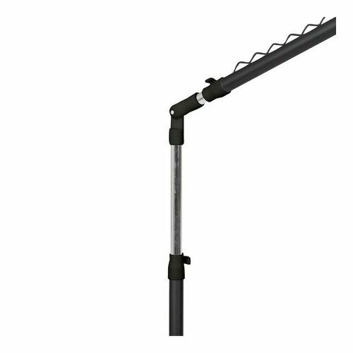 Raft de haine sub scări Compactor Black , 91,5 x 45 x 102-170 cm